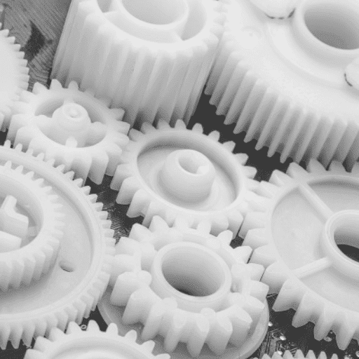 POM engineering plastic components